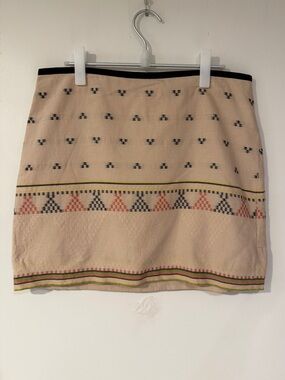 Madewell Patterned Mini Skirt - Size 10